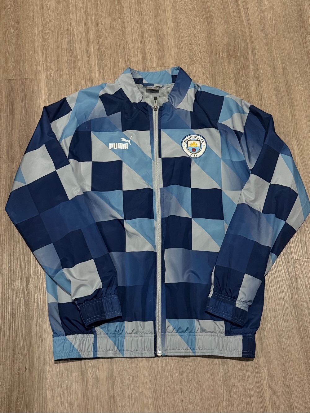 Puma Manchester City MCFC 22/23 Pre-Match Track Jacket Men’s Sz M